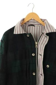 sacai 23AW Wool Shrivel Reversible Blouson