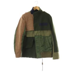 18AW 18-01804 combo fabric jacket