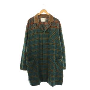 グラデーションチェック柄コート 1 マルチカラー 18-01827