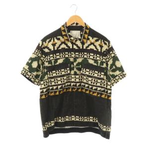 パターンニットプリント シャツ 1 マルチカラー 24-03511