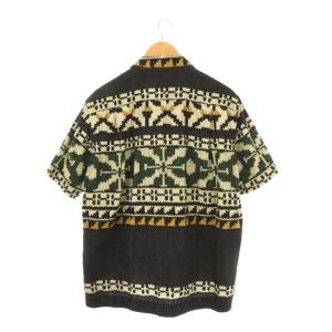 sacai パターンニットプリント シャツ 1 マルチカラー 24-03511