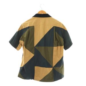 sacai Hank Willis Thomas Solid Mix Shirt 1 ネイビー