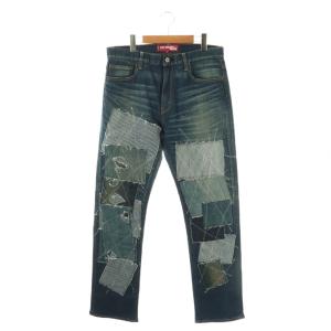 COMME des GARCONS MAN×Levis パッチワークストレッチデニム