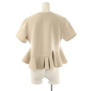 COCO DEAL 24SS アシメペプラムブラウス 2 ベージュ /DO OS