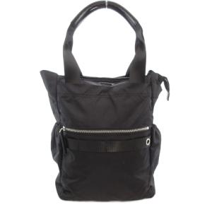 タグ付き トートバッグ リュックサック 2WAY F 黒 ブラック /AE