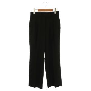 24SS Linen Touch Triacetate Cropped Trousers パンツ フレア