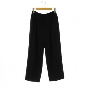 25SS Admiral Crepe Pleated Pant パンツ イージー タック XXO ブラック