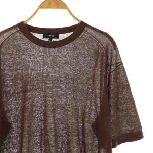 Theory 25SS Neo Sag Harbor Boyfriend Tee N ボーイフレンドTシャツ カットソー
