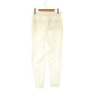 theory luxe 25SS Ariosa Carol 2 Pant テーパードパンツ リネン混 34 ホワイト /DO OS