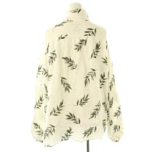 gelato pique オリーブ シャツ パンツ セットアップ パジャマ ナイトウェア F オフホワイト /DF OS