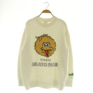 23AW SESAME STREET ビッグバード プルオーバー 長袖 ルームウェア ONE ホワイト
