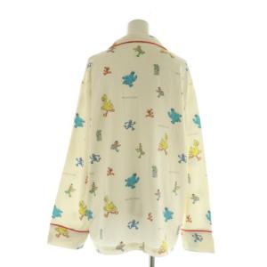 gelato pique 23AW SESAME STREET 総柄シャツ&ロングパンツSET セットアップ上下 パジャマ ルームウェア