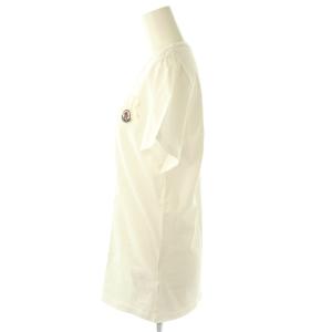 MONCLER ロゴ 半袖 Tシャツ カットソー S ホワイト /ES OS