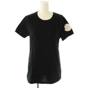 ロゴワッペン 半袖 Tシャツ カットソー M ブラック /ES OS