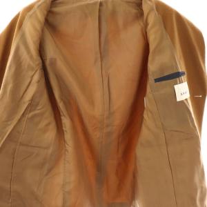 ANAYI ウール 金ボタン ダブル テーラードジャケット 36 ブラウン /ES OS