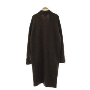 Theory FINE AVALON 2 MELISANDRE F コート ニット ロング S ブラウン /HK OS