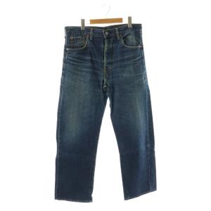 701XX デニムパンツ ボタンフライ 34 ブルー