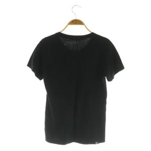 HYSTERIC GLAMOUR PLEASURES AND DELIGHTS バイクガール 半袖Tシャツ カットソー プリント F ブラック