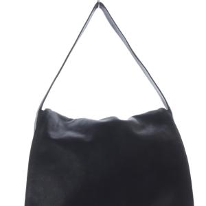 LOEWE レザー アナグラム ショルダーバッグ ブラック