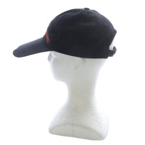VETEMENTS SEXUAL FANTASIES キャップ 帽子 ロゴ 黒 ブラック 赤 レッド WF17AC2 /SR