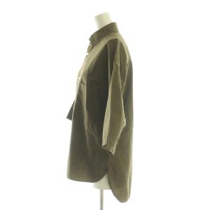 MADISONBLUE J BRADLEY SHIRT シャツ 半袖 00 ブラウン /DF OS