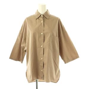 J BRADLEY SHIRT シャツ 七分袖 1 モカ /DO OS
