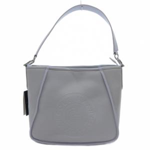 タグ付き ネオプレン ミッドサイズ クロスボディ バッグ ショルダー ライトブルー U06163 /JS