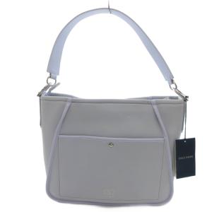 COLE HAAN タグ付き ネオプレン ミッドサイズ クロスボディ バッグ ショルダー ライトブルー U06163 /JS