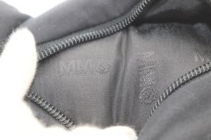 MM6 Maison Margiela ベアポーチ ナイロン ストラップ付き ブラック /YO19