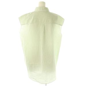 Theory 25SS New Double Stripe Boyfriend Shirt シャツ ノースリーブ S