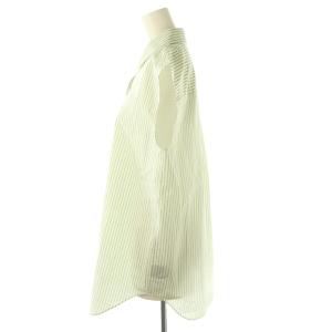 Theory 25SS New Double Stripe Boyfriend Shirt シャツ ノースリーブ S