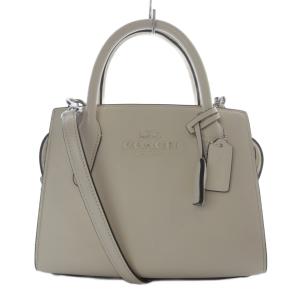 アンドレア キャリーオール 2WAYバッグ ハンドバッグ ショルダーバッグ 斜め掛け レザー ホワイト