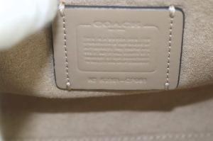 COACH アンドレア キャリーオール 2WAYバッグ ハンドバッグ ショルダーバッグ 斜め掛け レザー ホワイト