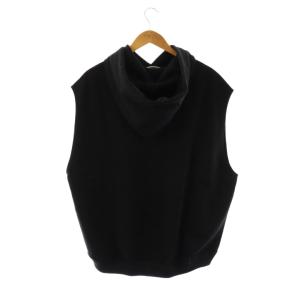 MARKAWARE MARK AWARE 23SS NO-SLEEVE HUGE PARKA ノースリーブパーカー スウェット 1 ブラック /DO