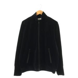 24AW VELOUR TRACK JACKET ベロア ジャケット ブルゾン 2 ネイビー /ES OS