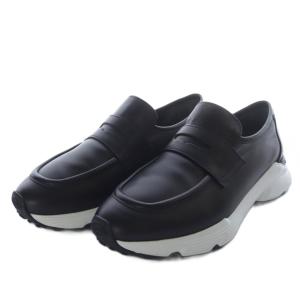 TOD'S トッズ スポーティー ローファー 37 ブラック XXW54C0JC40N6M9999
