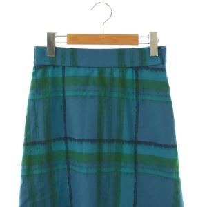ANAYI チェック柄スカート モヘヤ混 36 マルチカラー /DO OS SH
