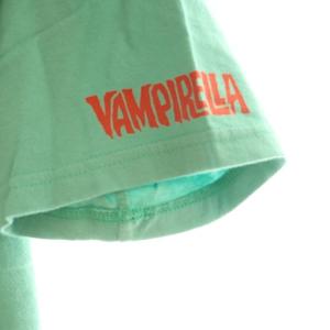 HYSTERIC GLAMOUR VAMPIRELLA/CARNIVAL OF THE DAMNED Tシャツ カットソー S 緑 マルチカラー