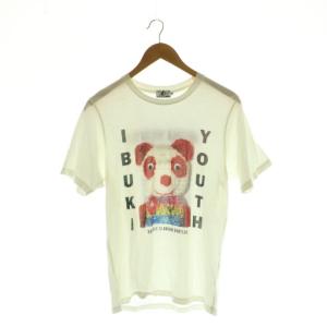 IBUKI YOUTH SAFTY PANDA Tシャツ カットソー S 白 マルチカラー /CX OS