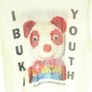 HYSTERIC GLAMOUR IBUKI YOUTH SAFTY PANDA Tシャツ カットソー S 白 マルチカラー /CX OS