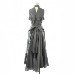 SNIDEL 24AW イレヘムシャツワンピース ロング 00 ブルーグレー /DF OS