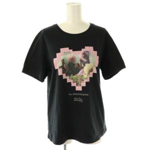 The SEVENTH SENSE digital heart Tシャツ カットソー 半袖 2 黒 ブラック