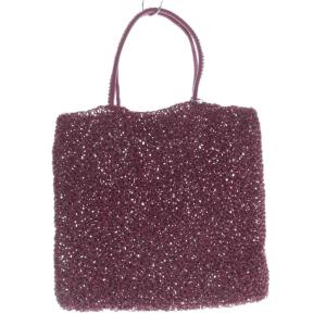 マット スクエア ワイヤーバッグ ハンドバッグ ピンク /SR11