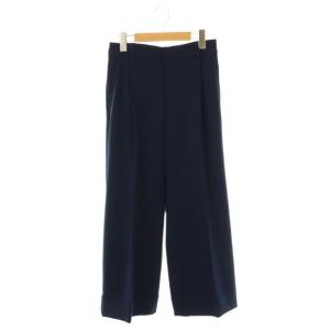 ワイドテーパードパンツ ロールアップ 38 ネイビー /DF OS