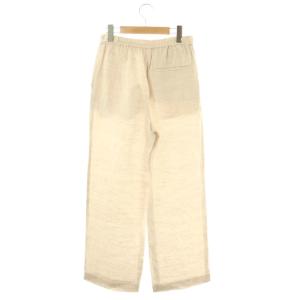 DES PRES 25SS ツイルリネンセミワイドイージーパンツ ジッパーフライ 34 オフホワイト /DO OS