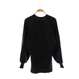 CLANE WAIST SHAPE DOLMAN CARDIGAN カーディガン ニット 1 ブラック /ES OS