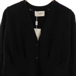 CLANE WAIST SHAPE DOLMAN CARDIGAN カーディガン ニット 1 ブラック /ES OS