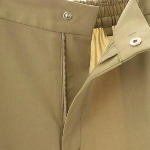 Spick&Span 25SS ドライストレッチイージーパンツ ストレート スラックス 40 ベージュ /AT OS