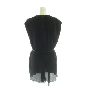 rim.ark 25SS BLACK DRESS ワンピース セットアップ カットソー スカート プリーツ 38 黒 /CX