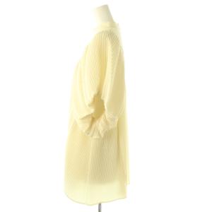 ENFOLD 25SS VOLUME-SLEEVES PULLOVER ブラウス 半袖 プルオーバー 38 アイボリー